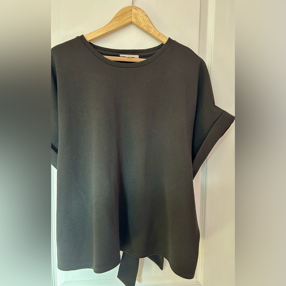 Halston Classic Black Women's Top Sz XL
